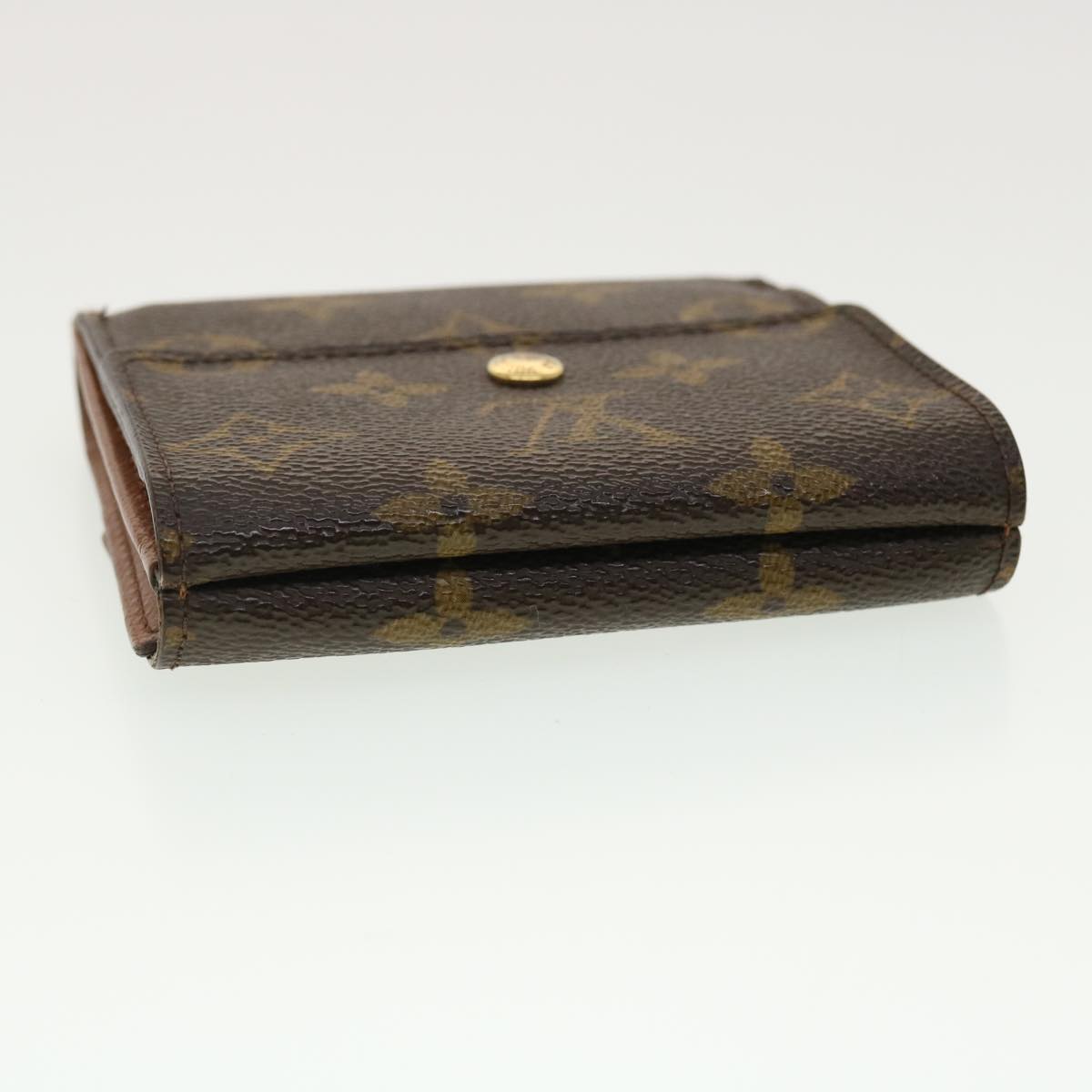 LOUIS VUITTON Monogram Portefeuille Elise Wallet M61654 LV Auth 39872