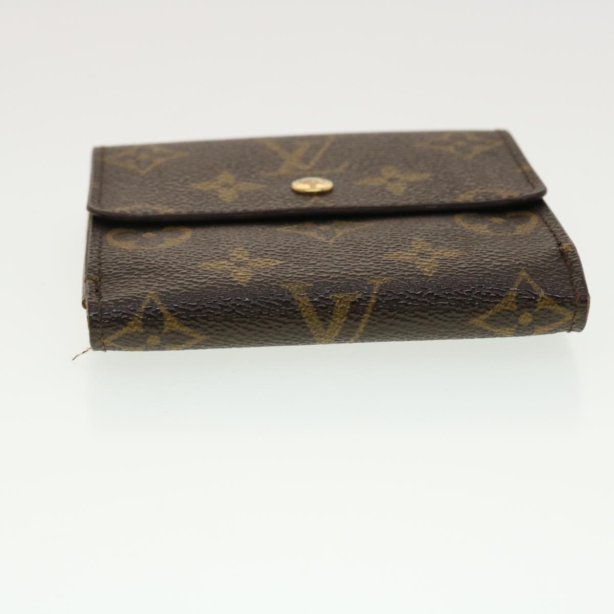 LOUIS VUITTON Monogram Portefeuille Elise Wallet M61654 LV Auth 39872