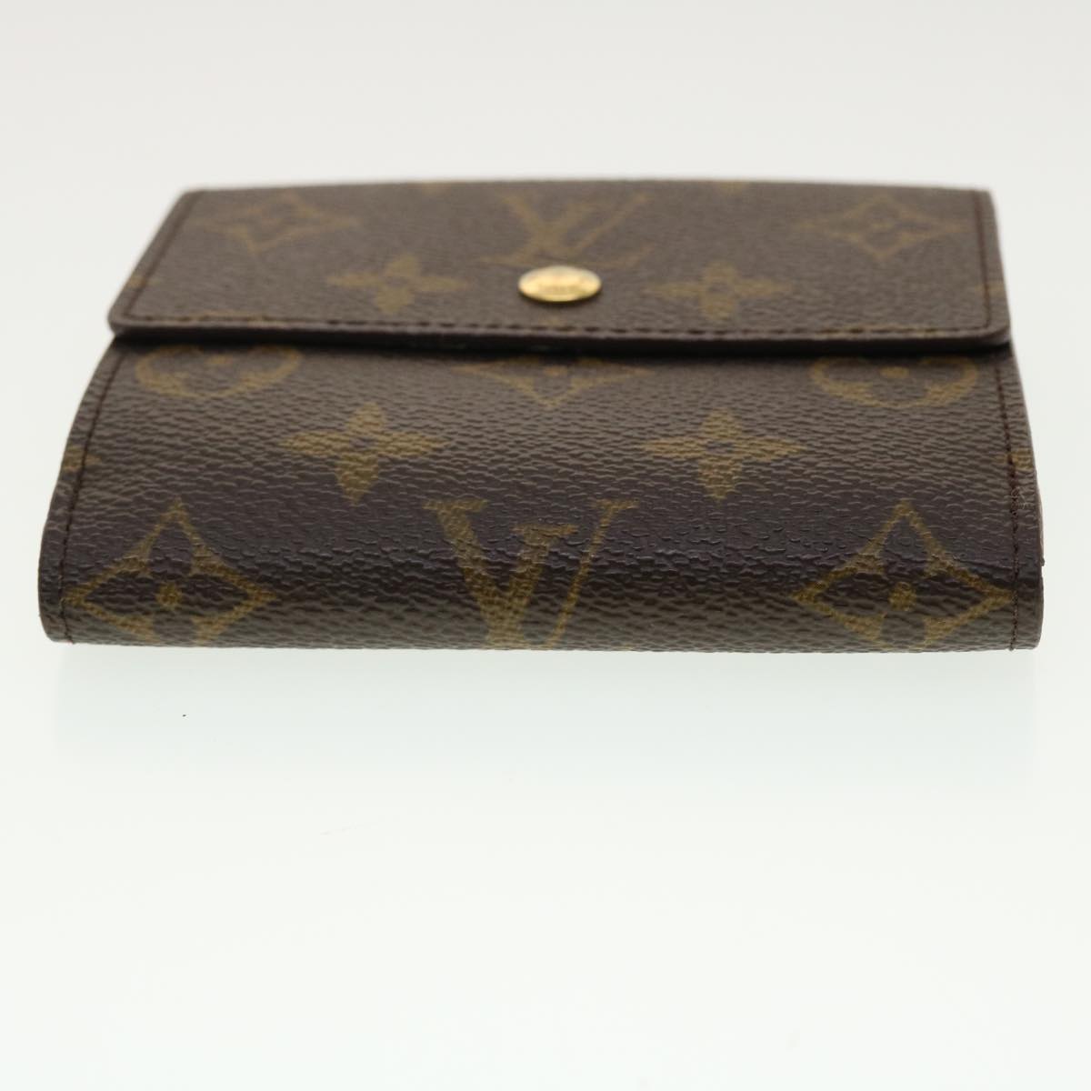 LOUIS VUITTON Monogram Portefeuille Elise Wallet M61654 LV Auth 39877