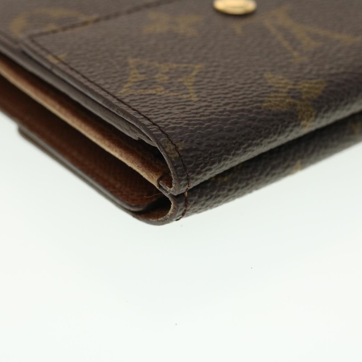 LOUIS VUITTON Monogram Portefeuille Elise Wallet M61654 LV Auth 39877