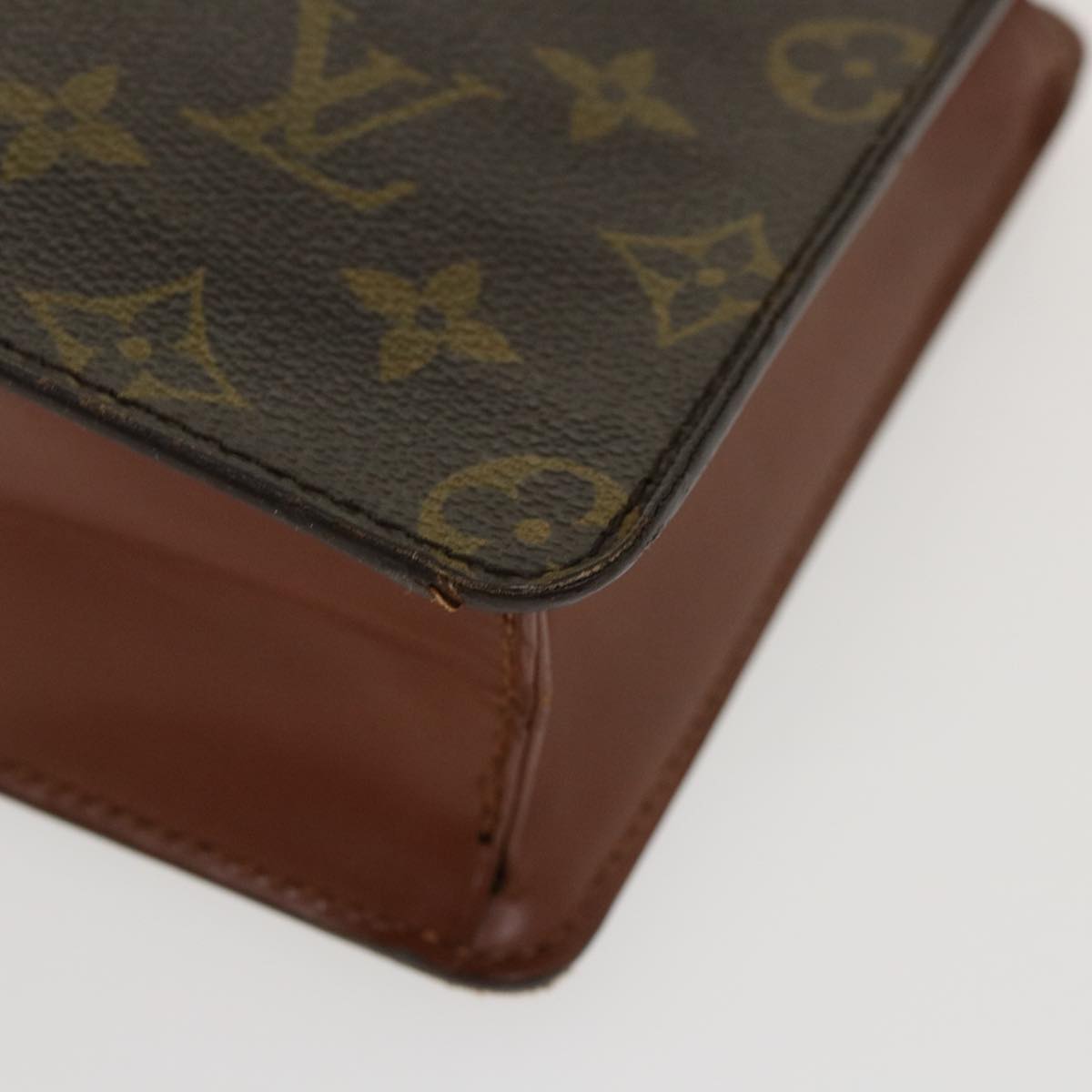 LOUIS VUITTON Monogram Pochette Homme Clutch Bag M51795 LV Auth 39891