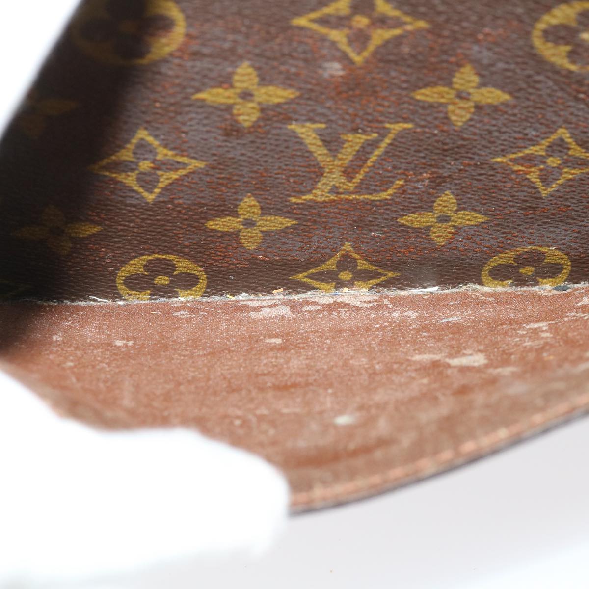 LOUIS VUITTON Monogram Pochette Homme Clutch Bag M51795 LV Auth 39891