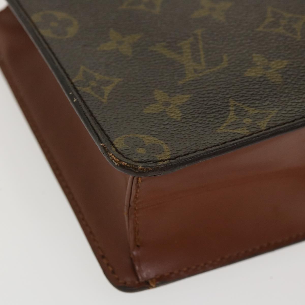 LOUIS VUITTON Monogram Pochette Homme Clutch Bag M51795 LV Auth 39891