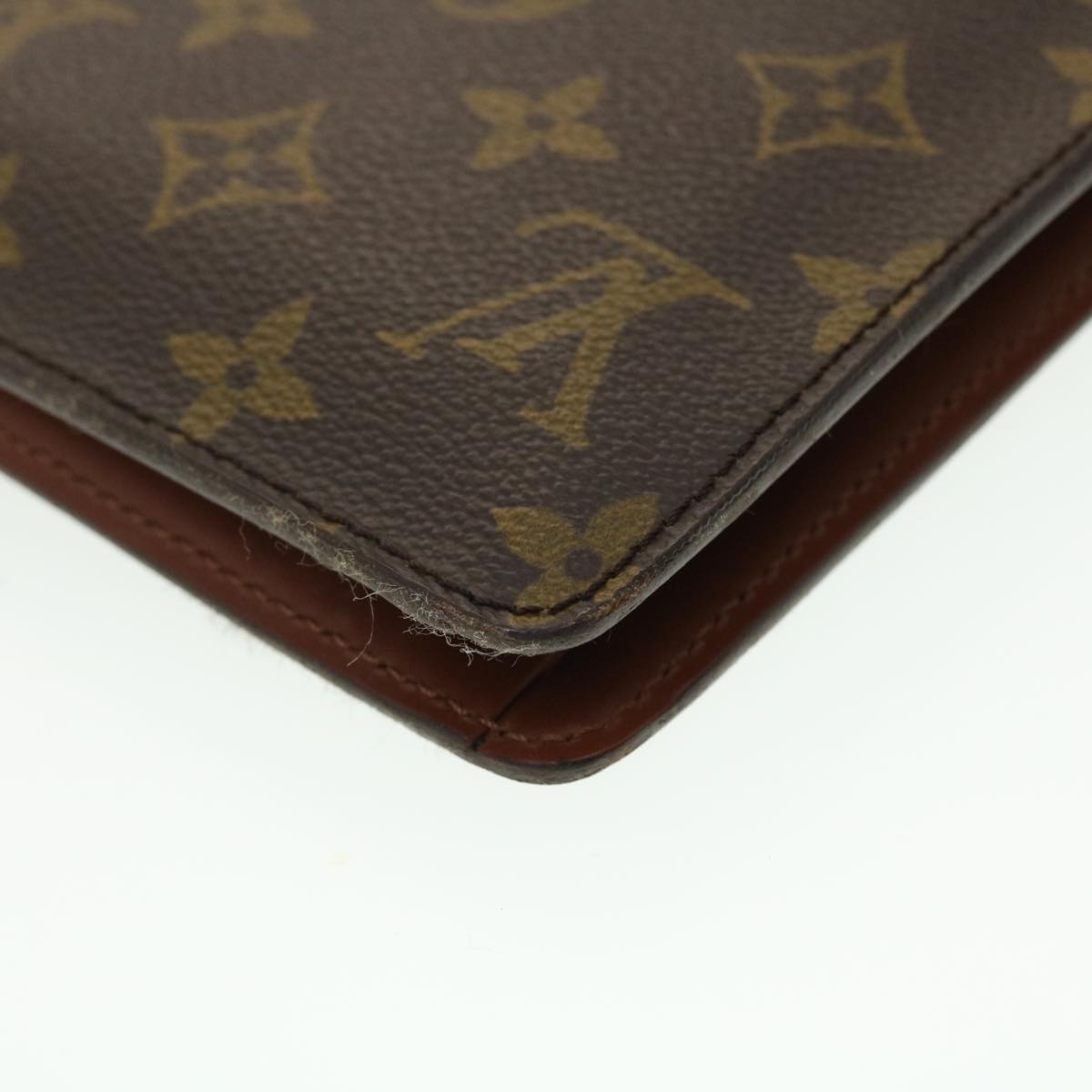 LOUIS VUITTON Monogram Ranelag Clutch Bag M51782 LV Auth 39917