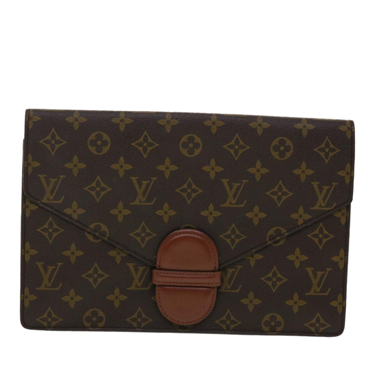 LOUIS VUITTON Monogram Ranelag Clutch Bag M51782 LV Auth 39917