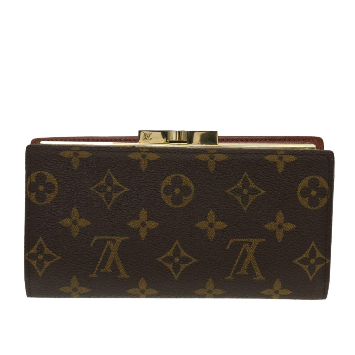 LOUIS VUITTON Monogram Continental Long Wallet T61217 LV Auth 39929 - 0