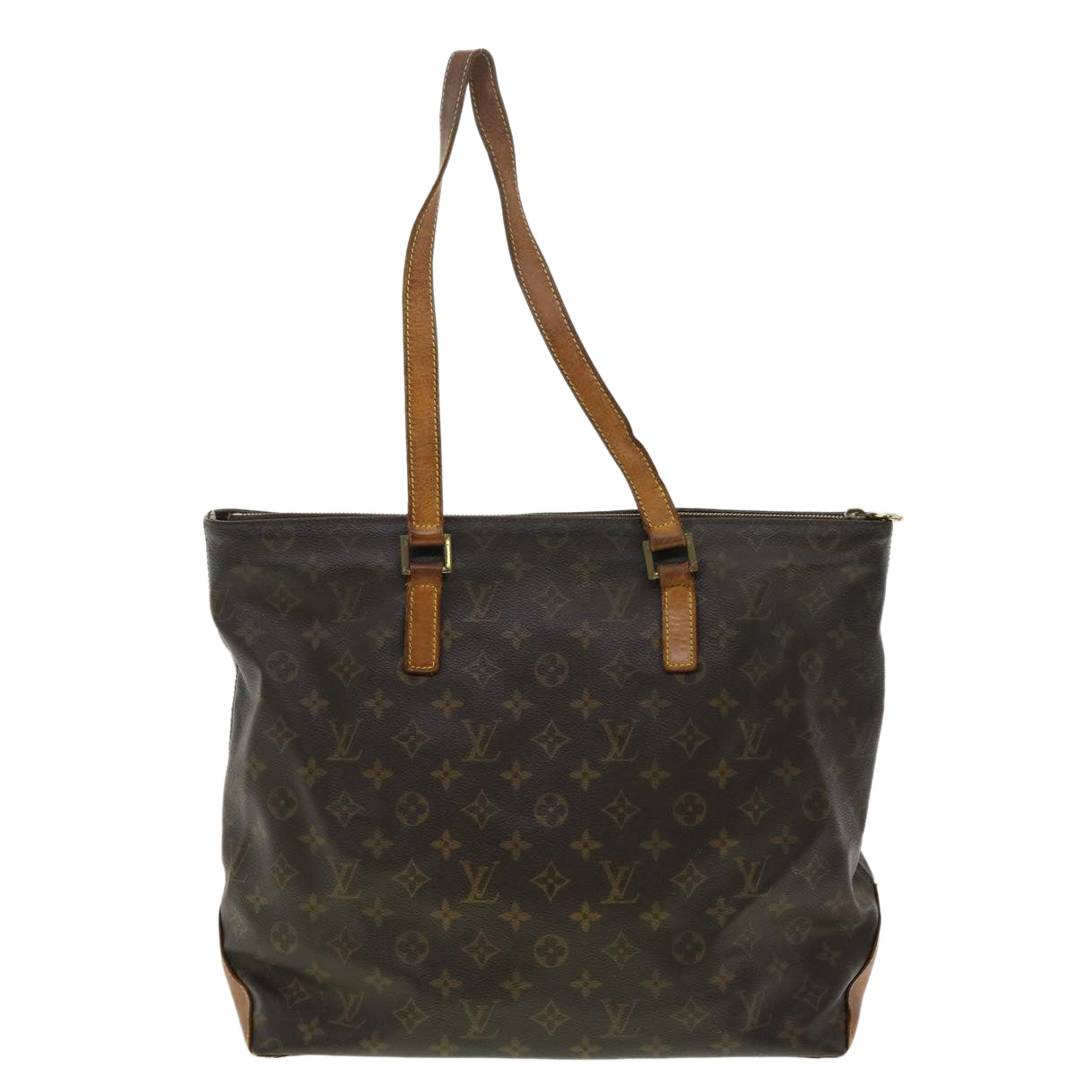 LOUIS VUITTON Monogram Cabas Mezzo Tote Bag M51151 LV Auth 39978 - 0