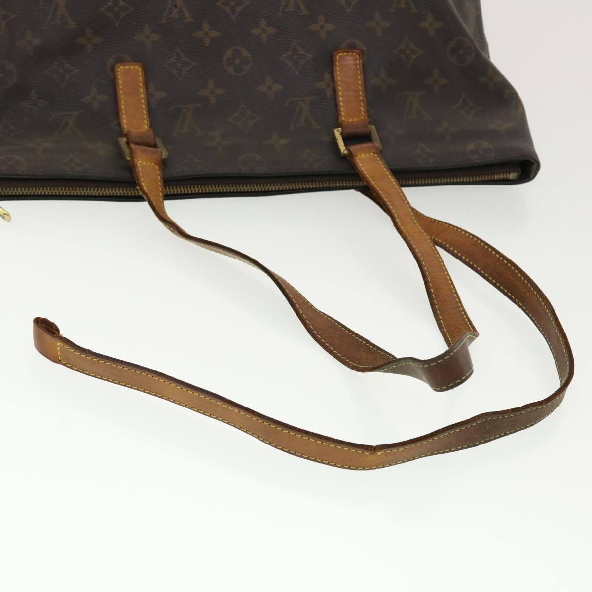 LOUIS VUITTON Monogram Cabas Mezzo Tote Bag M51151 LV Auth 39978