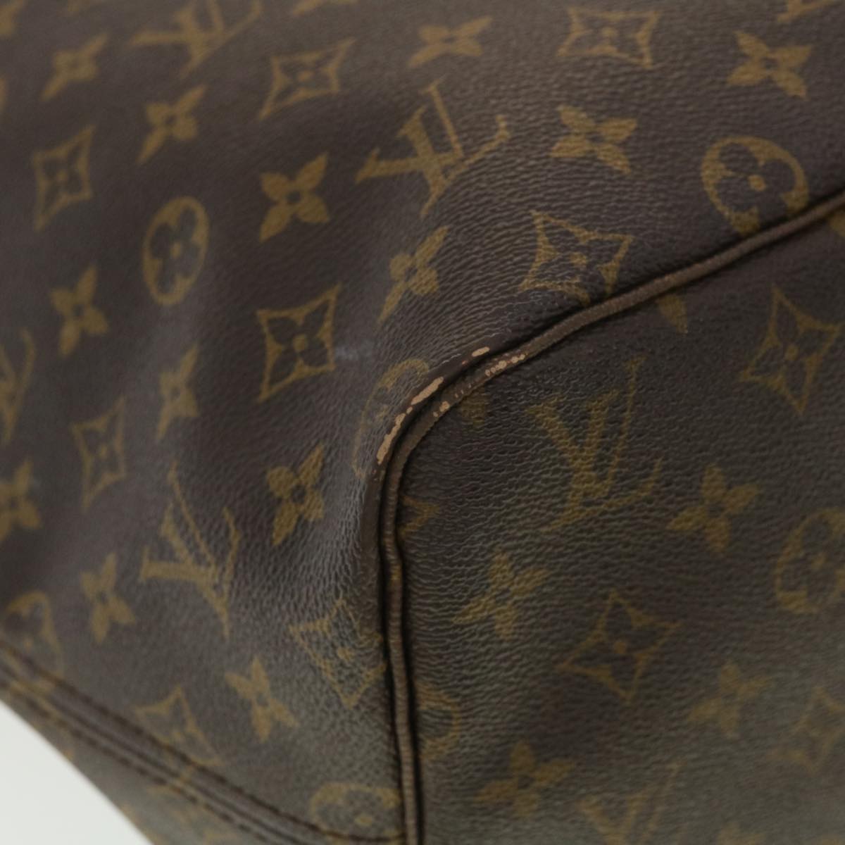 LOUIS VUITTON Monogram Neverfull GM Tote Bag M40157 LV Auth 39983