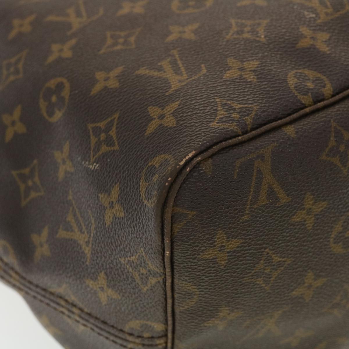 LOUIS VUITTON Monogram Neverfull GM Tote Bag M40157 LV Auth 39983