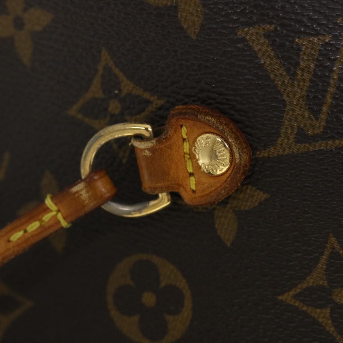 LOUIS VUITTON Monogram Neverfull GM Tote Bag M40157 LV Auth 39983