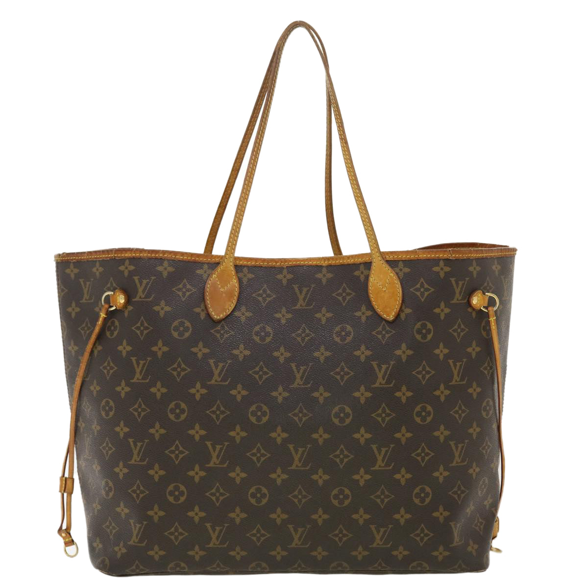 LOUIS VUITTON Monogram Neverfull GM Tote Bag M40157 LV Auth 39983