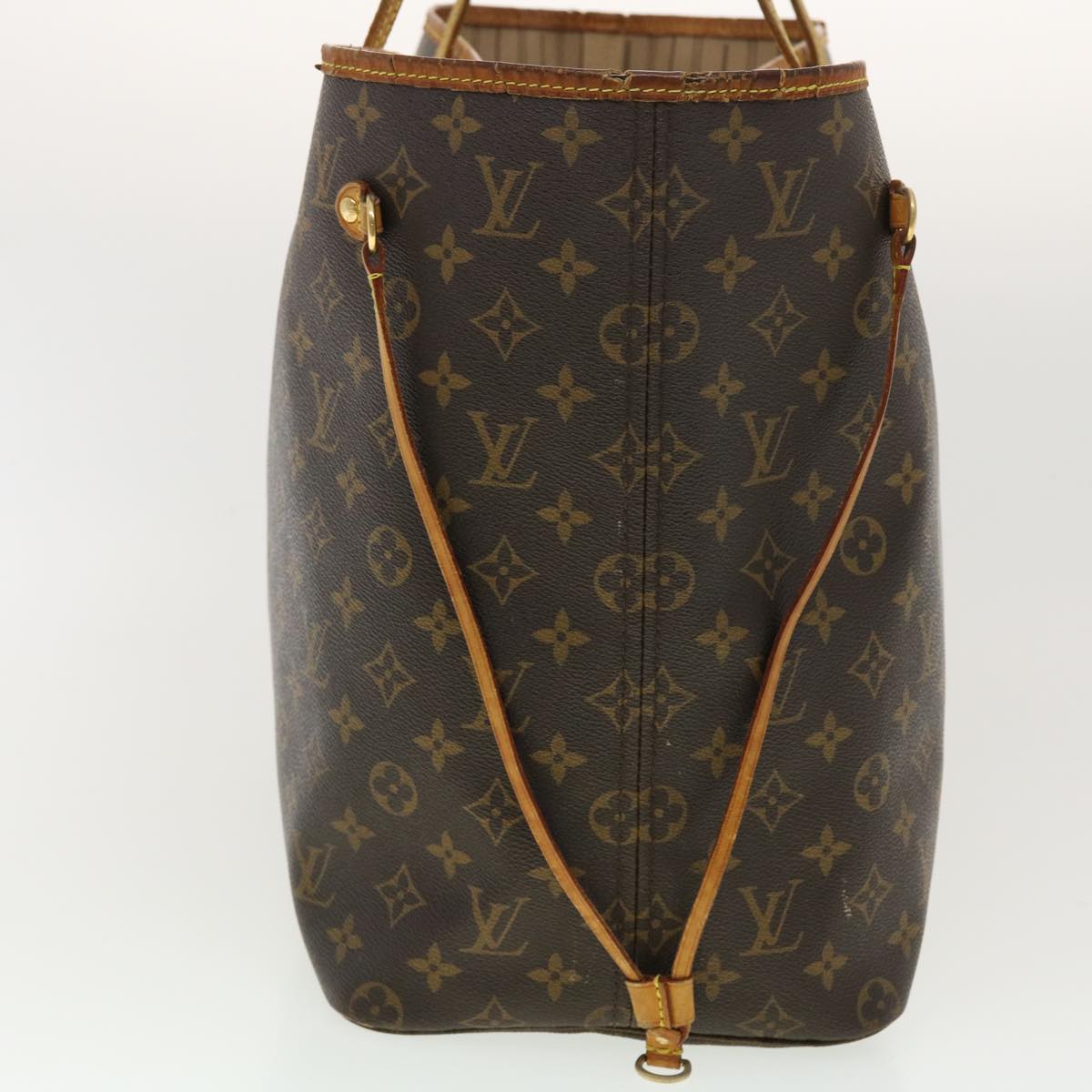 LOUIS VUITTON Monogram Neverfull GM Tote Bag M40157 LV Auth 39983