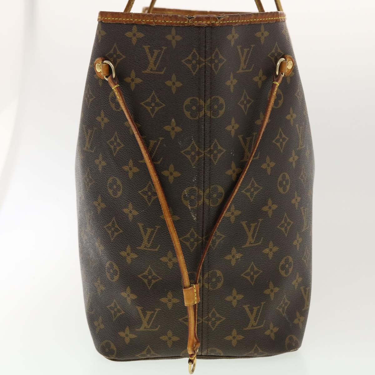 LOUIS VUITTON Monogram Neverfull GM Tote Bag M40157 LV Auth 39983