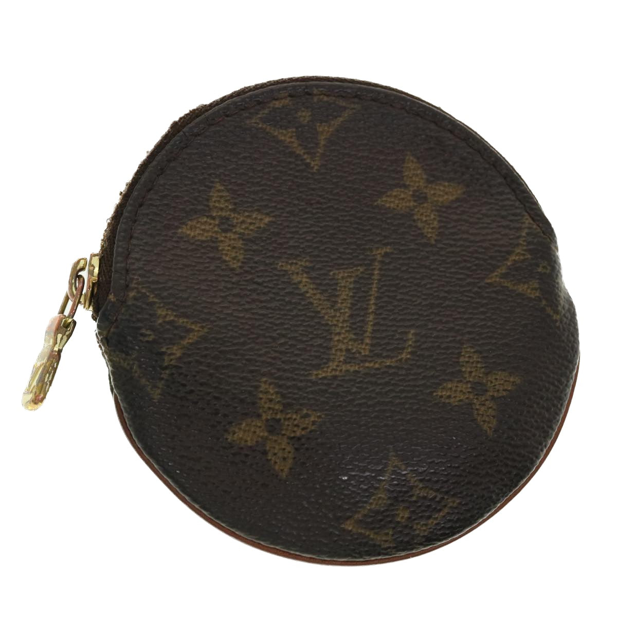 LOUIS VUITTON Monogram Porte Monnaie Coin Purse M61926 LV Auth 39997