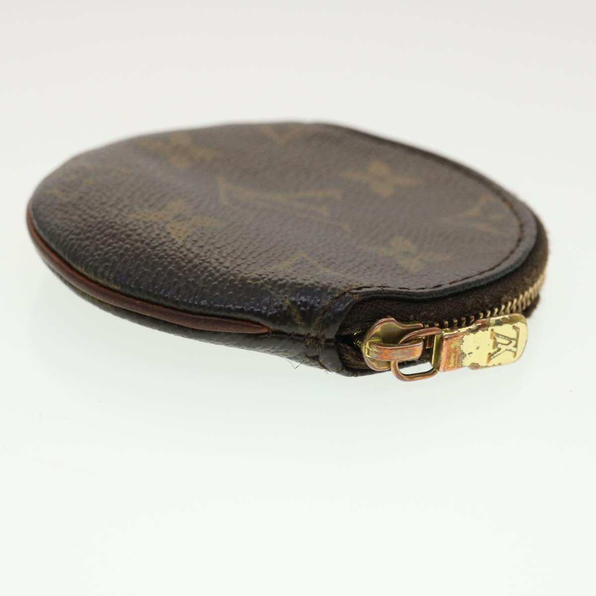 LOUIS VUITTON Monogram Porte Monnaie Coin Purse M61926 LV Auth 39997