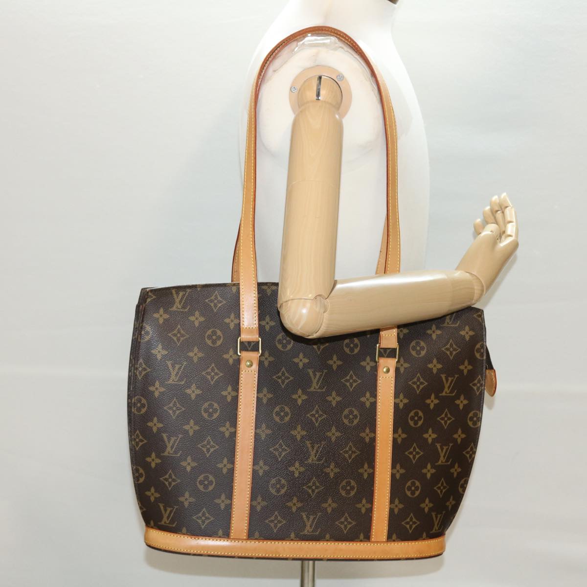 LOUIS VUITTON Monogram Babylone Tote Bag M51102 LV Auth 40007