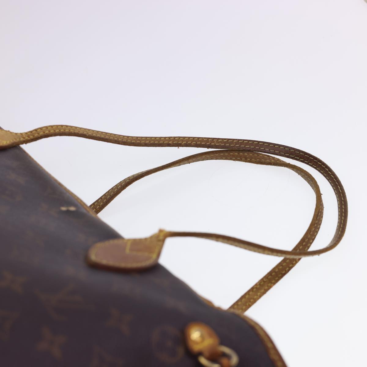 LOUIS VUITTON Monogram Neverfull MM Tote Bag M40156 LV Auth 40011