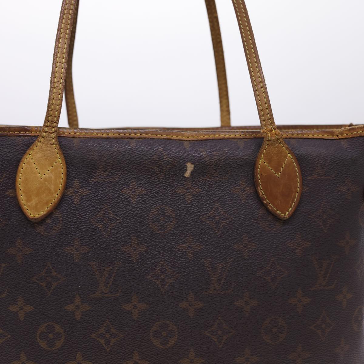 LOUIS VUITTON Monogram Neverfull MM Tote Bag M40156 LV Auth 40011