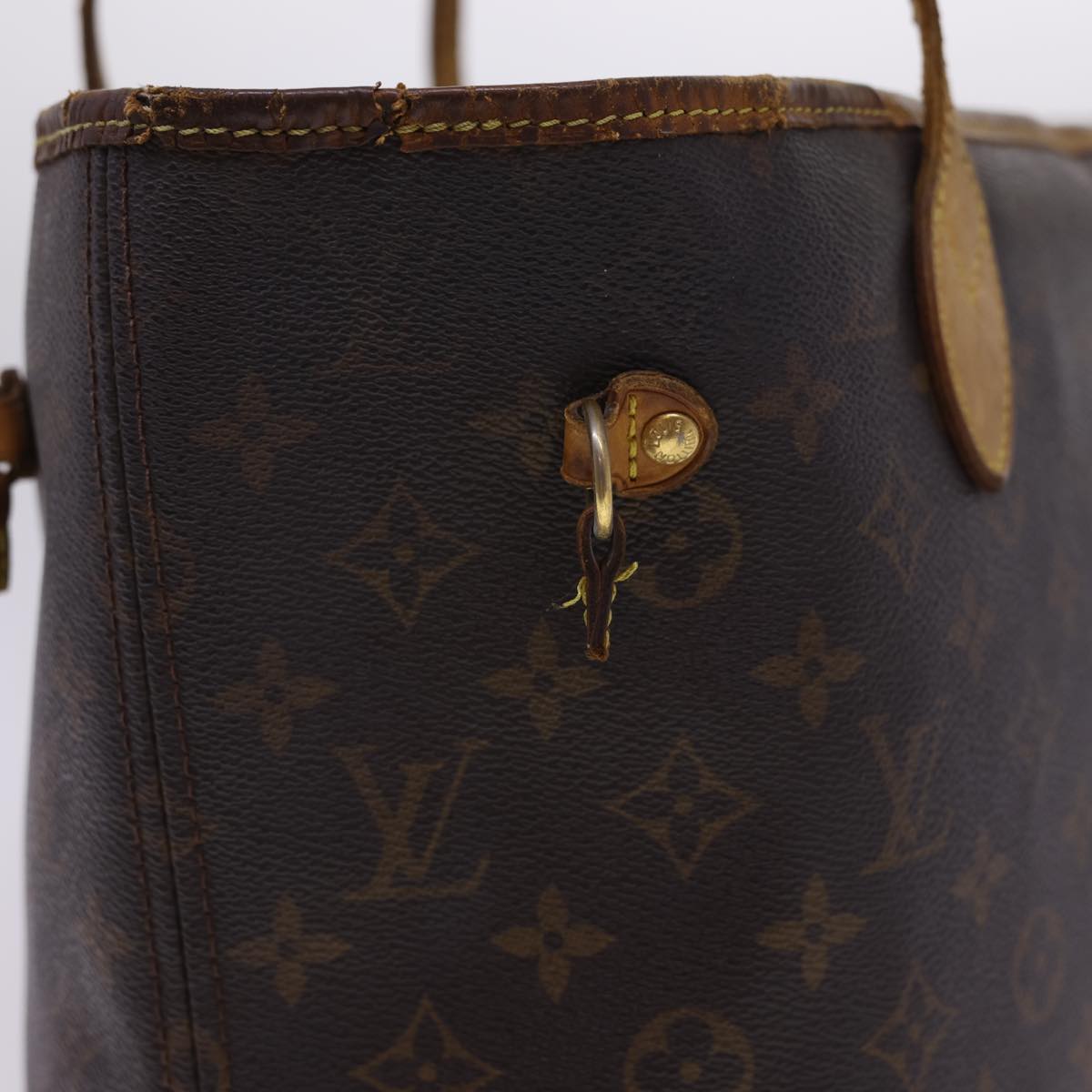 LOUIS VUITTON Monogram Neverfull MM Tote Bag M40156 LV Auth 40011