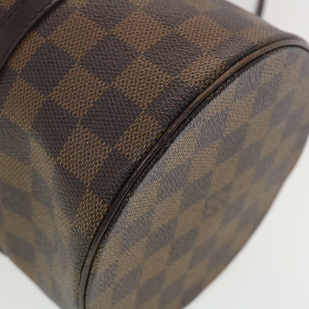 LOUIS VUITTON Damier Ebene Papillon 30 Hand Bag N51303 LV Auth 40022