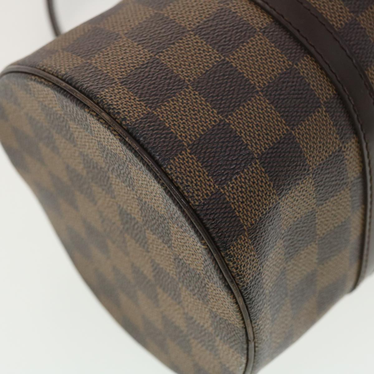 LOUIS VUITTON Damier Ebene Papillon 30 Hand Bag N51303 LV Auth 40022