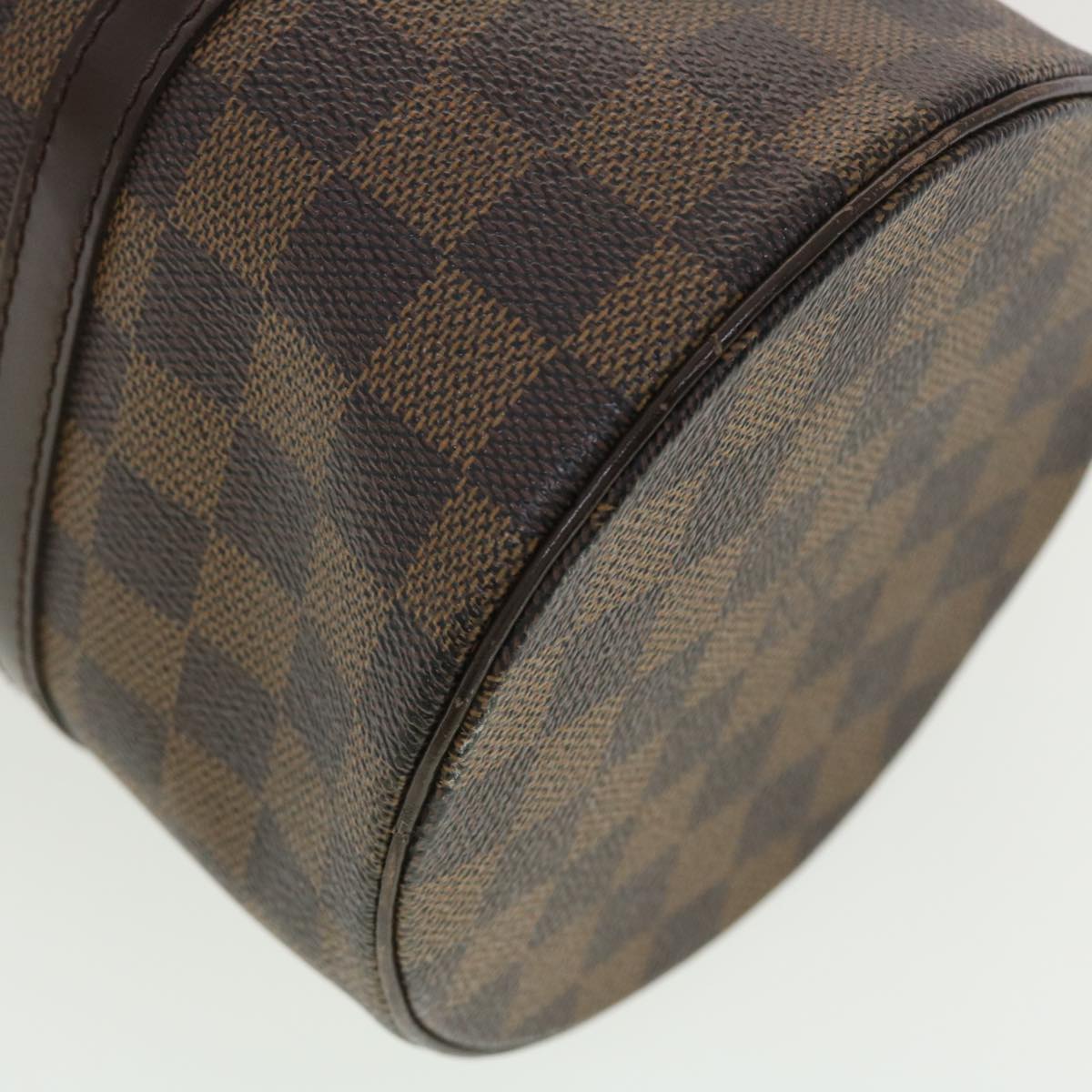 LOUIS VUITTON Damier Ebene Papillon 30 Hand Bag N51303 LV Auth 40022