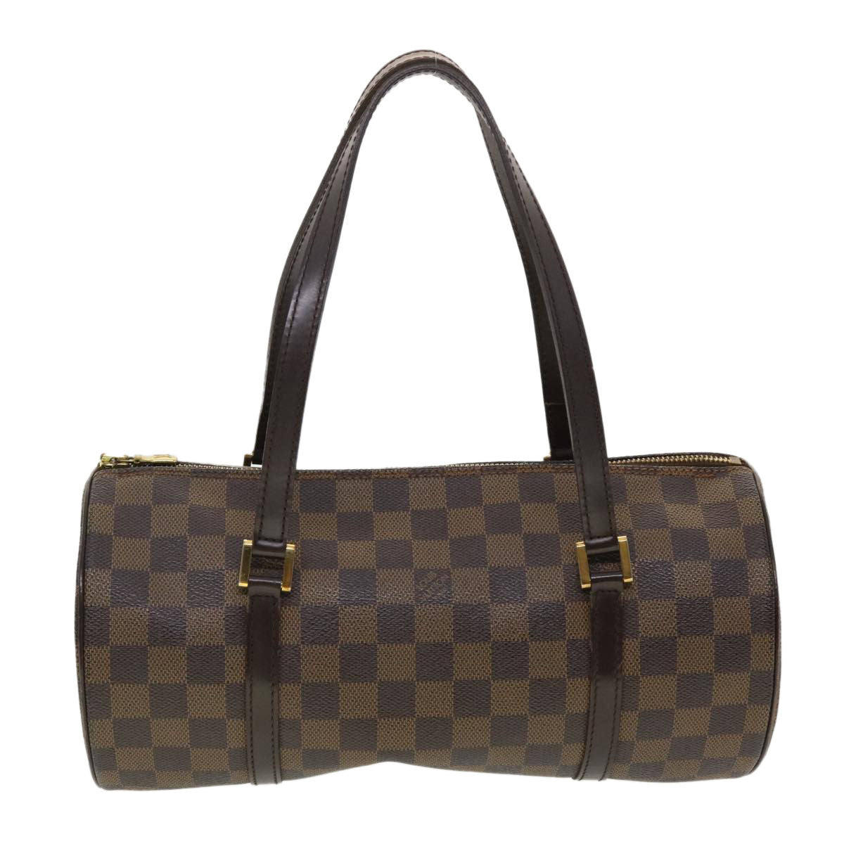 LOUIS VUITTON Damier Ebene Papillon 30 Hand Bag N51303 LV Auth 40022