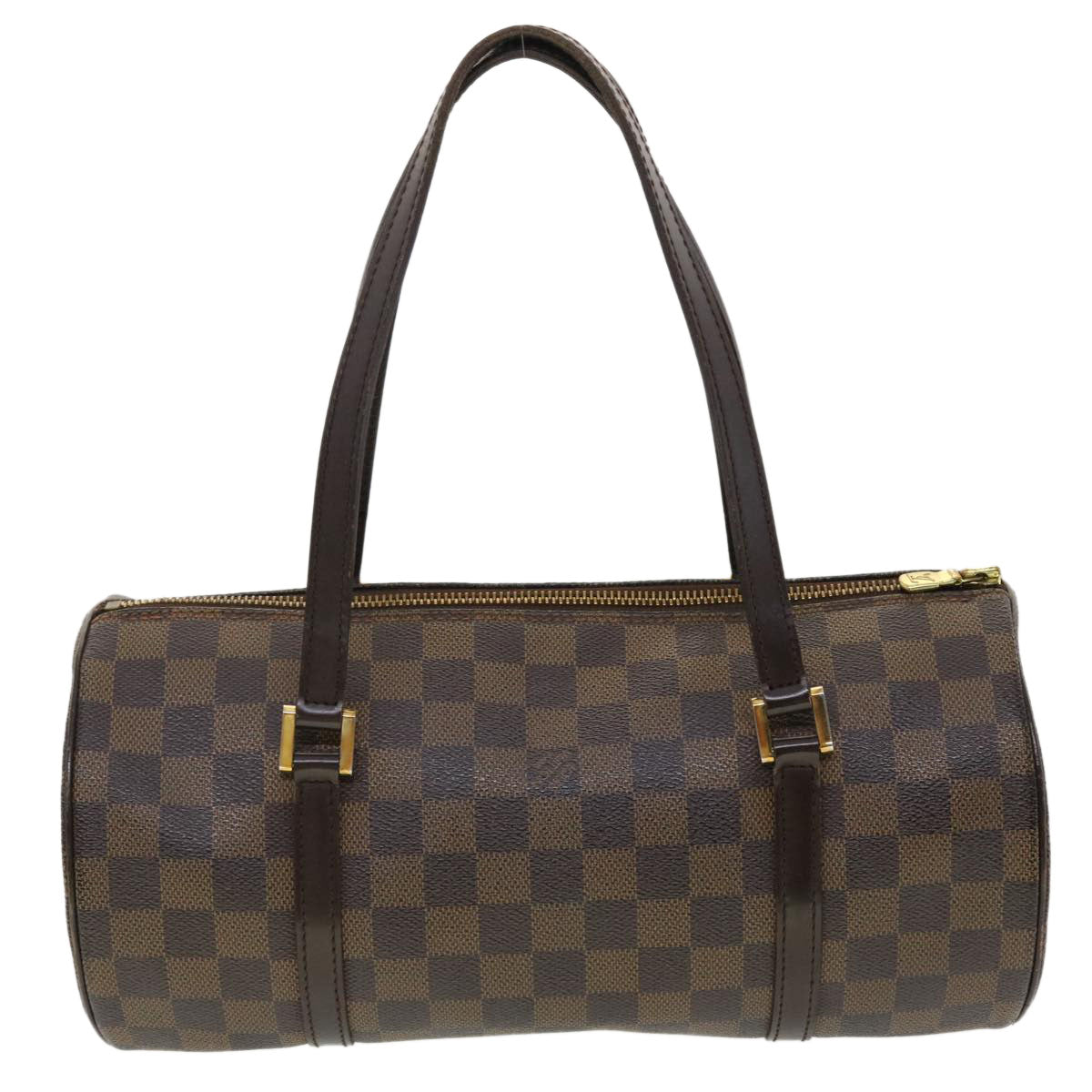 LOUIS VUITTON Damier Ebene Papillon 30 Hand Bag N51303 LV Auth 40022