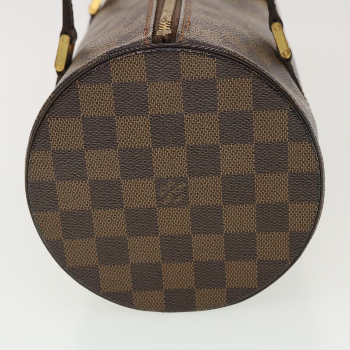 LOUIS VUITTON Damier Ebene Papillon 30 Hand Bag N51303 LV Auth 40022