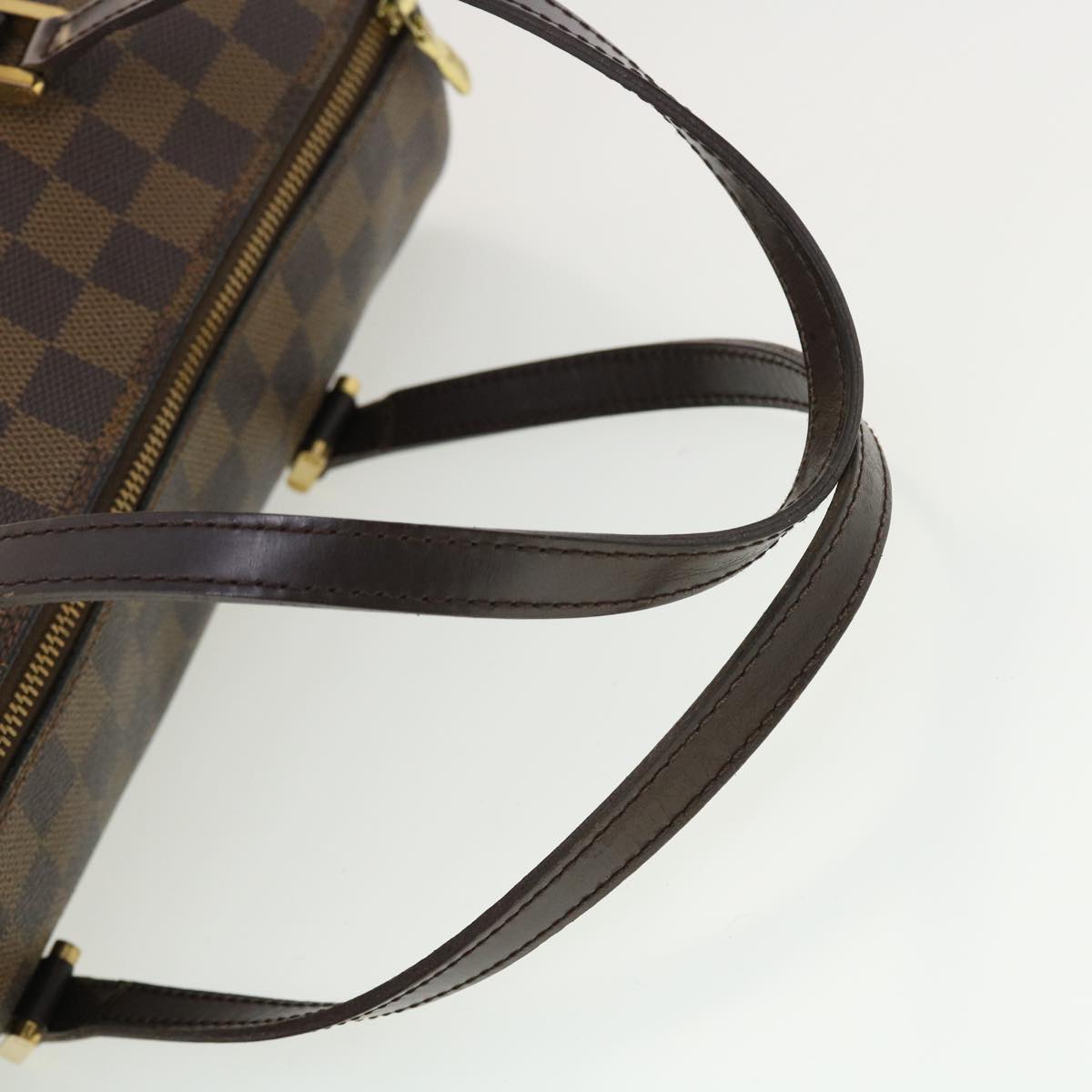 LOUIS VUITTON Damier Ebene Papillon 30 Hand Bag N51303 LV Auth 40022