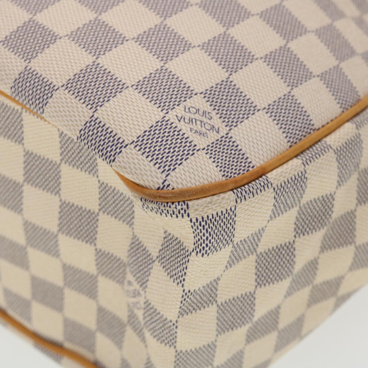 LOUIS VUITTON Damier Azur Batignolles Horizontal Tote Bag N48172 LV Auth 40025