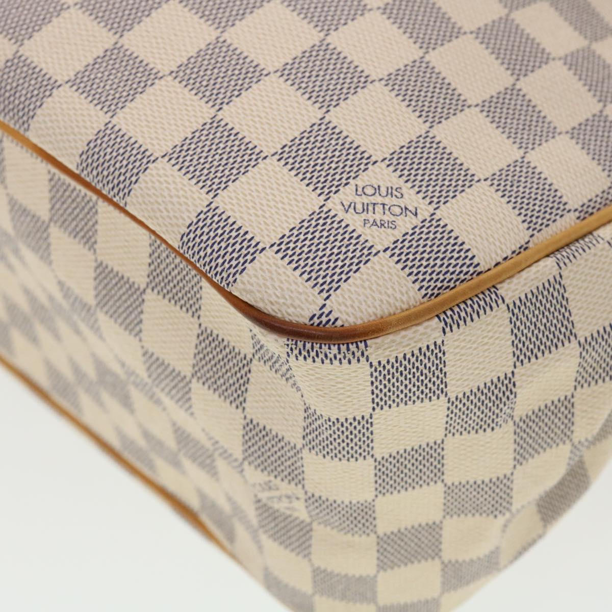 LOUIS VUITTON Damier Azur Batignolles Horizontal Tote Bag N48172 LV Auth 40025