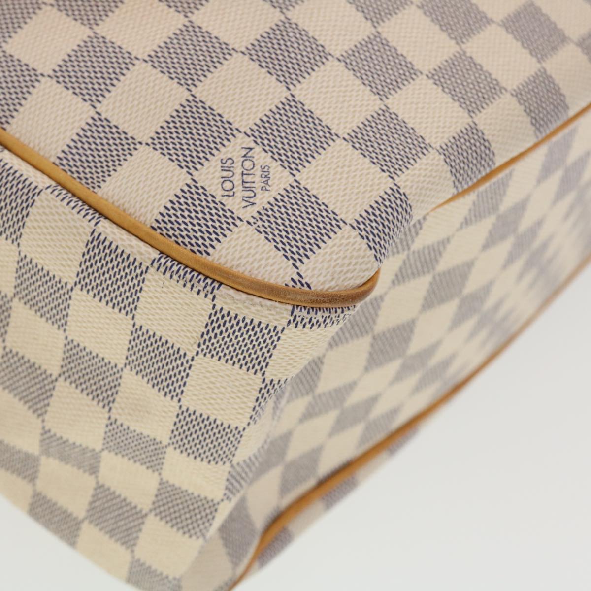 LOUIS VUITTON Damier Azur Batignolles Horizontal Tote Bag N48172 LV Auth 40025