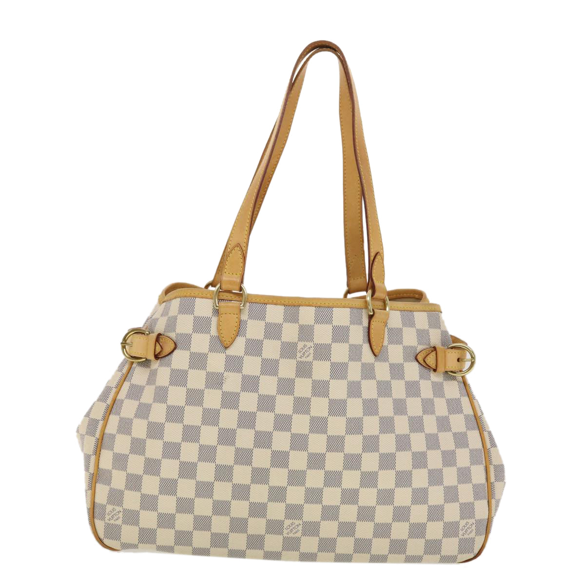 LOUIS VUITTON Damier Azur Batignolles Horizontal Tote Bag N48172 LV Auth 40025