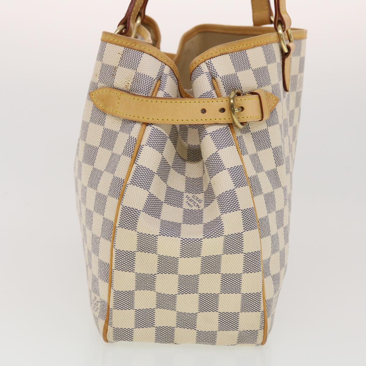 LOUIS VUITTON Damier Azur Batignolles Horizontal Tote Bag N48172 LV Auth 40025