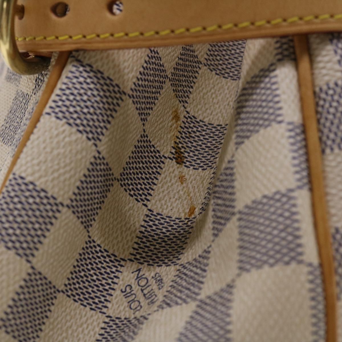 LOUIS VUITTON Damier Azur Batignolles Horizontal Tote Bag N48172 LV Auth 40025