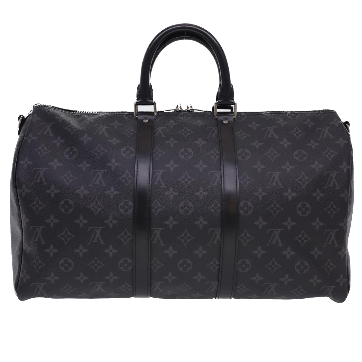 LOUIS VUITTON Eclipse Keepall Bandouliere 45 Boston Bag M43278 LV Auth 40033A - 0