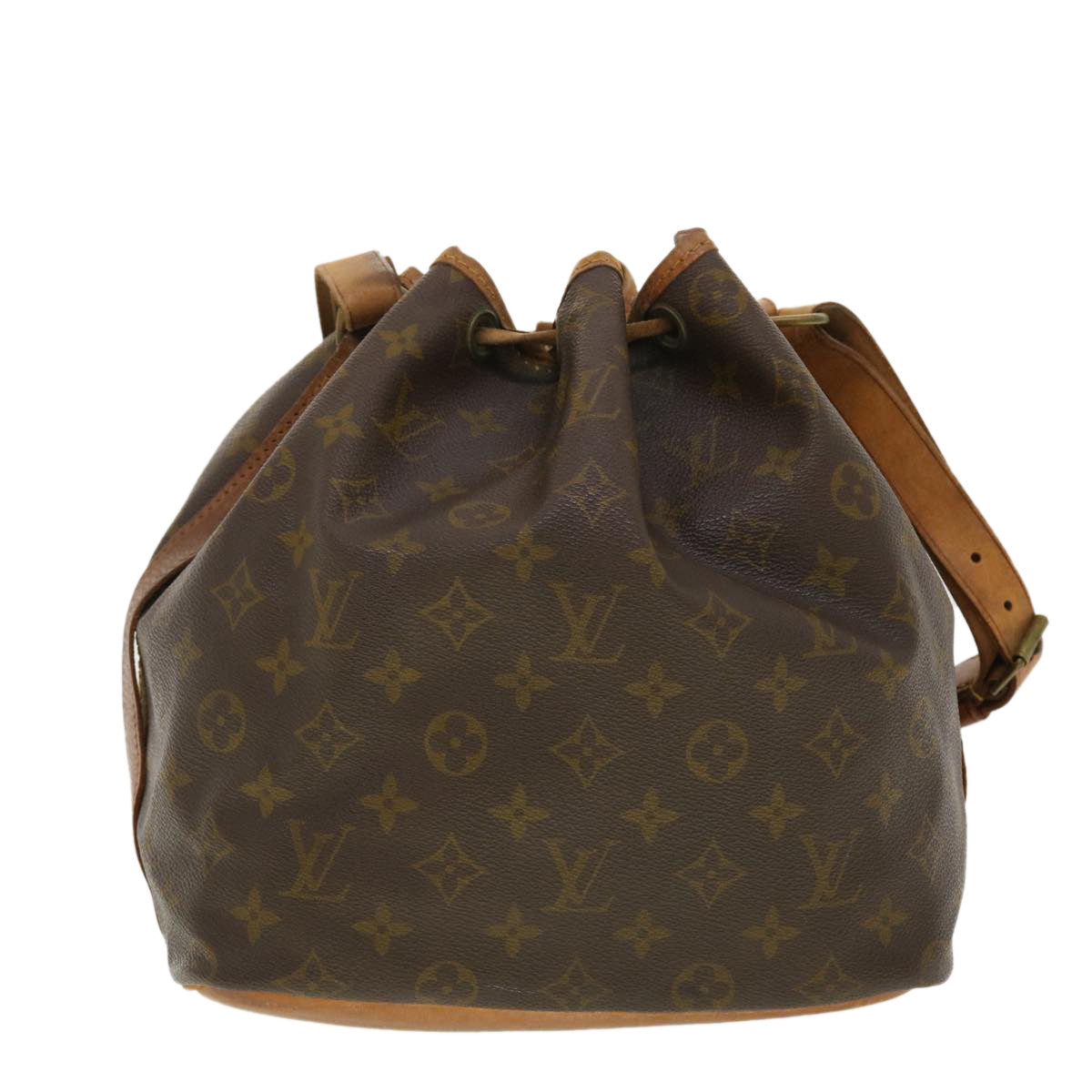 LOUIS VUITTON Monogram Petit Noe Shoulder Bag M42226 LV Auth 40073 - 0