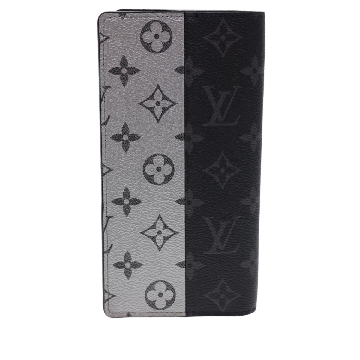 LOUIS VUITTON Eclipse Split Portefeuille Braza Long Wallet M63027 LV Auth 40074A - 0