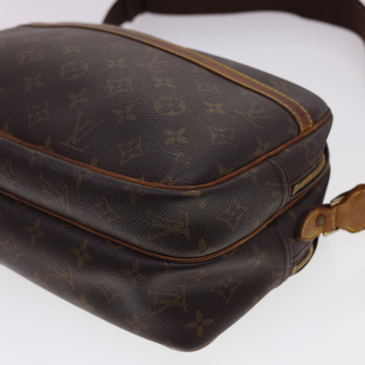 LOUIS VUITTON Monogram Reporter PM Shoulder Bag M45254 LV Auth 40079