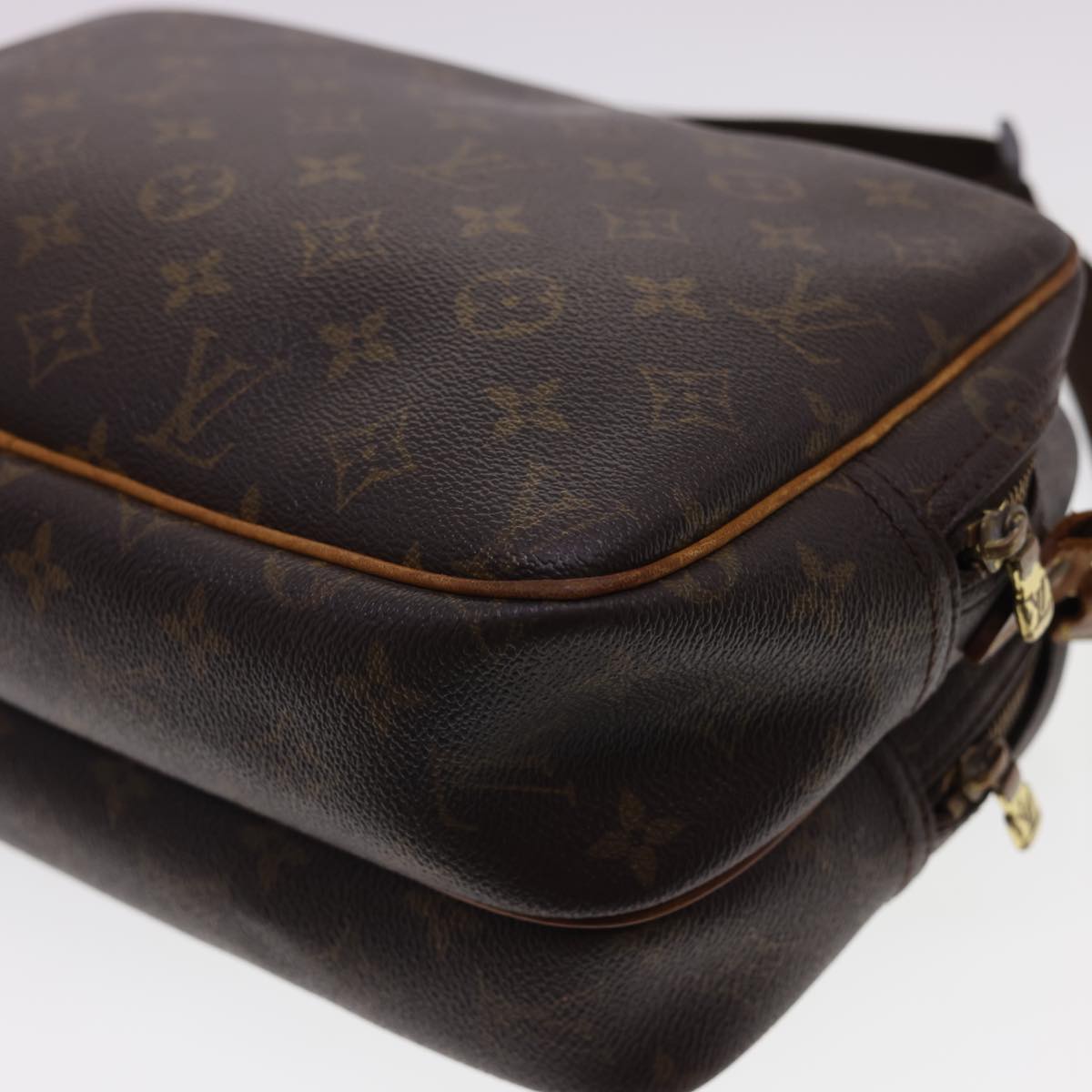 LOUIS VUITTON Monogram Reporter PM Shoulder Bag M45254 LV Auth 40079