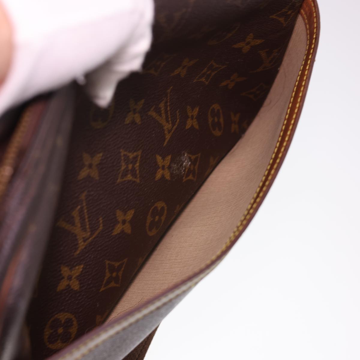 LOUIS VUITTON Monogram Reporter PM Shoulder Bag M45254 LV Auth 40079