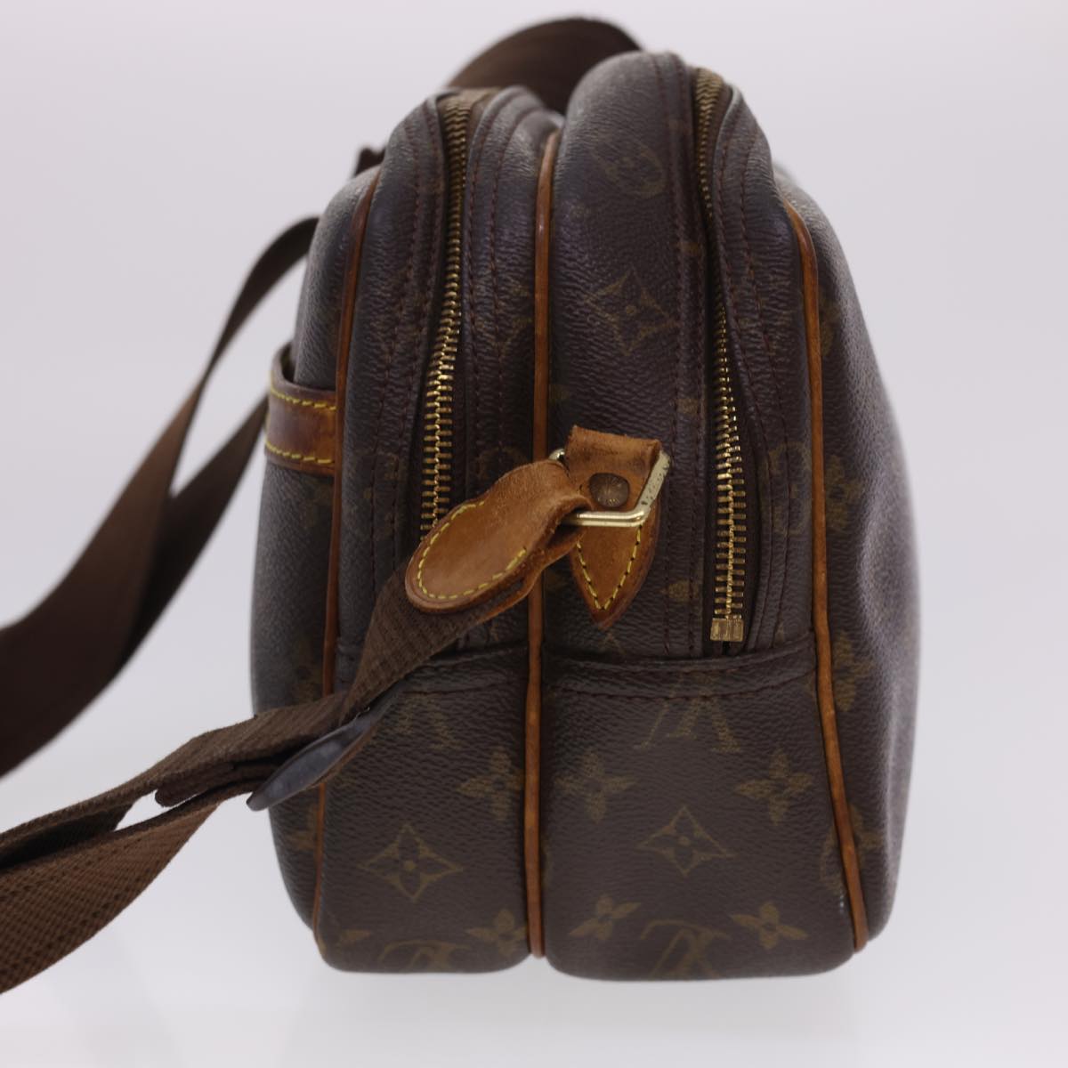 LOUIS VUITTON Monogram Reporter PM Shoulder Bag M45254 LV Auth 40079