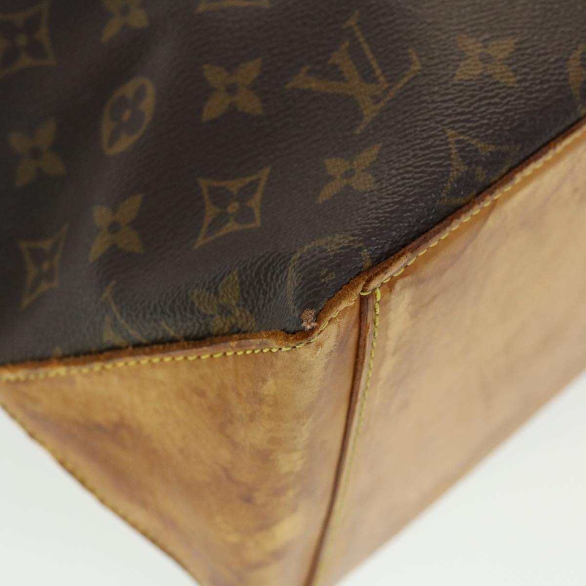 LOUIS VUITTON Monogram Cabas Mezzo Tote Bag M51151 LV Auth 40112