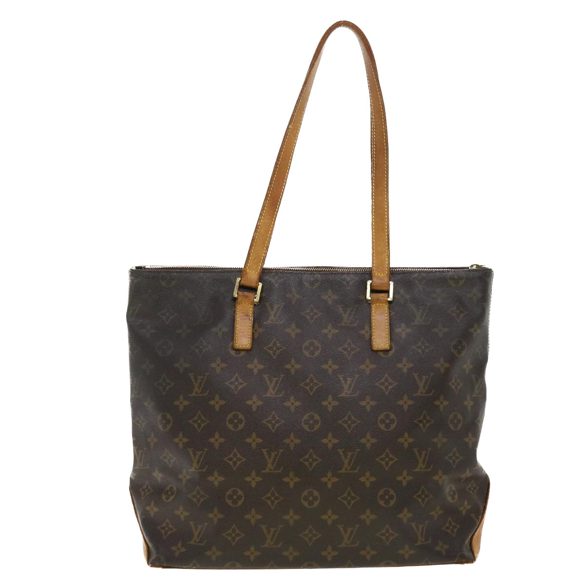 LOUIS VUITTON Monogram Cabas Mezzo Tote Bag M51151 LV Auth 40112 - 0