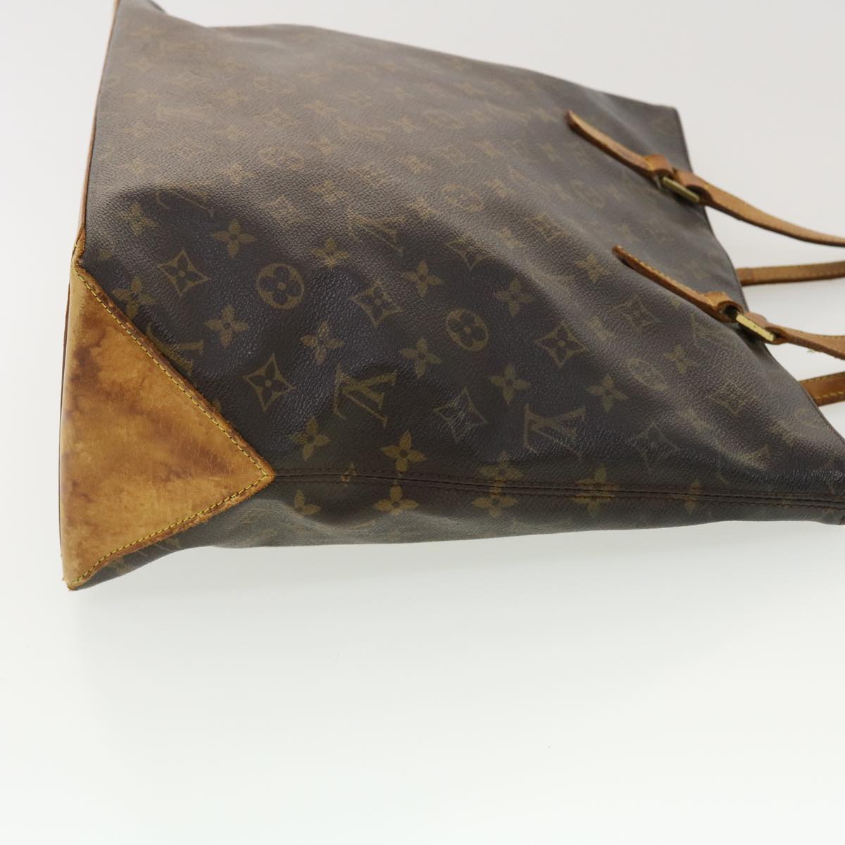 LOUIS VUITTON Monogram Cabas Mezzo Tote Bag M51151 LV Auth 40112