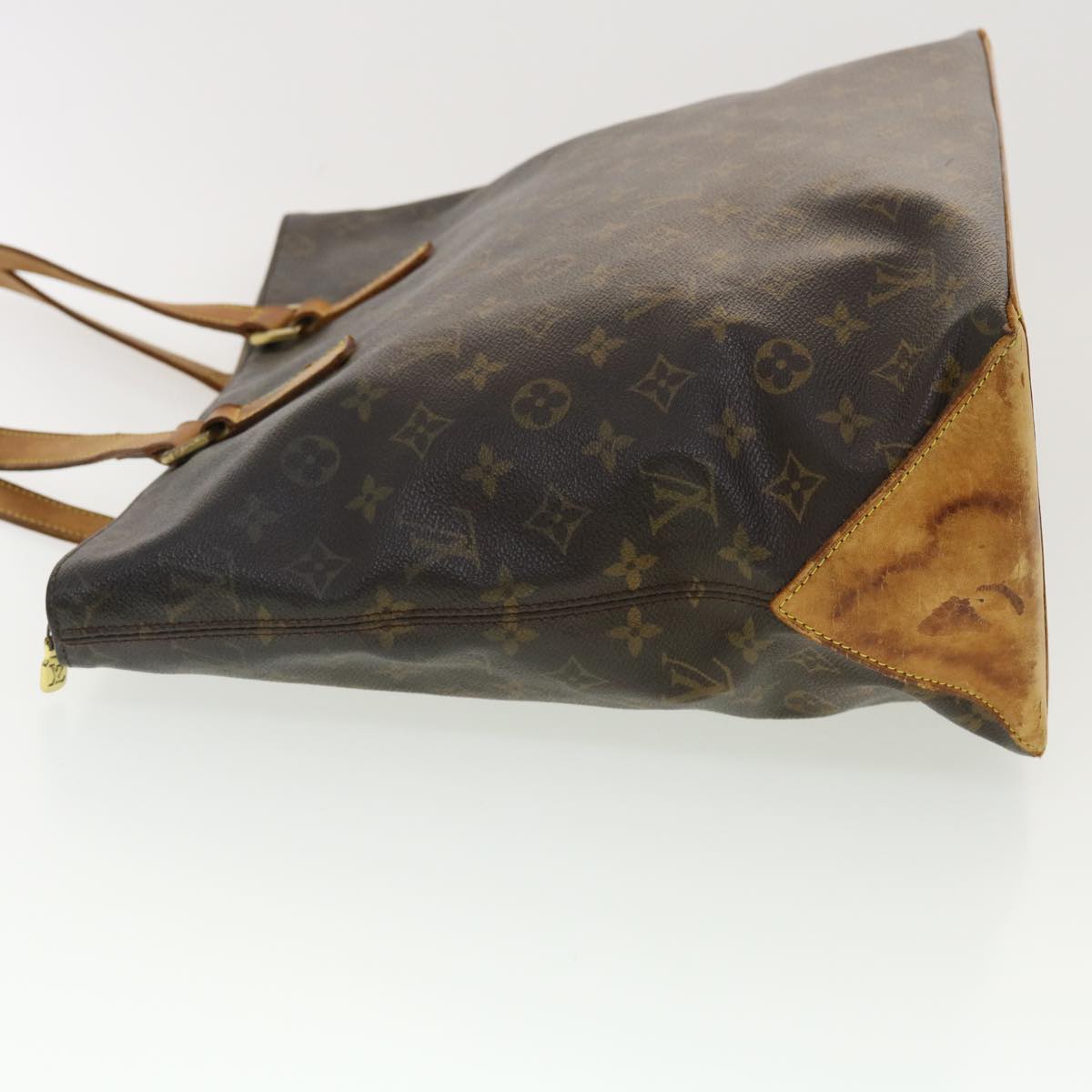 LOUIS VUITTON Monogram Cabas Mezzo Tote Bag M51151 LV Auth 40112