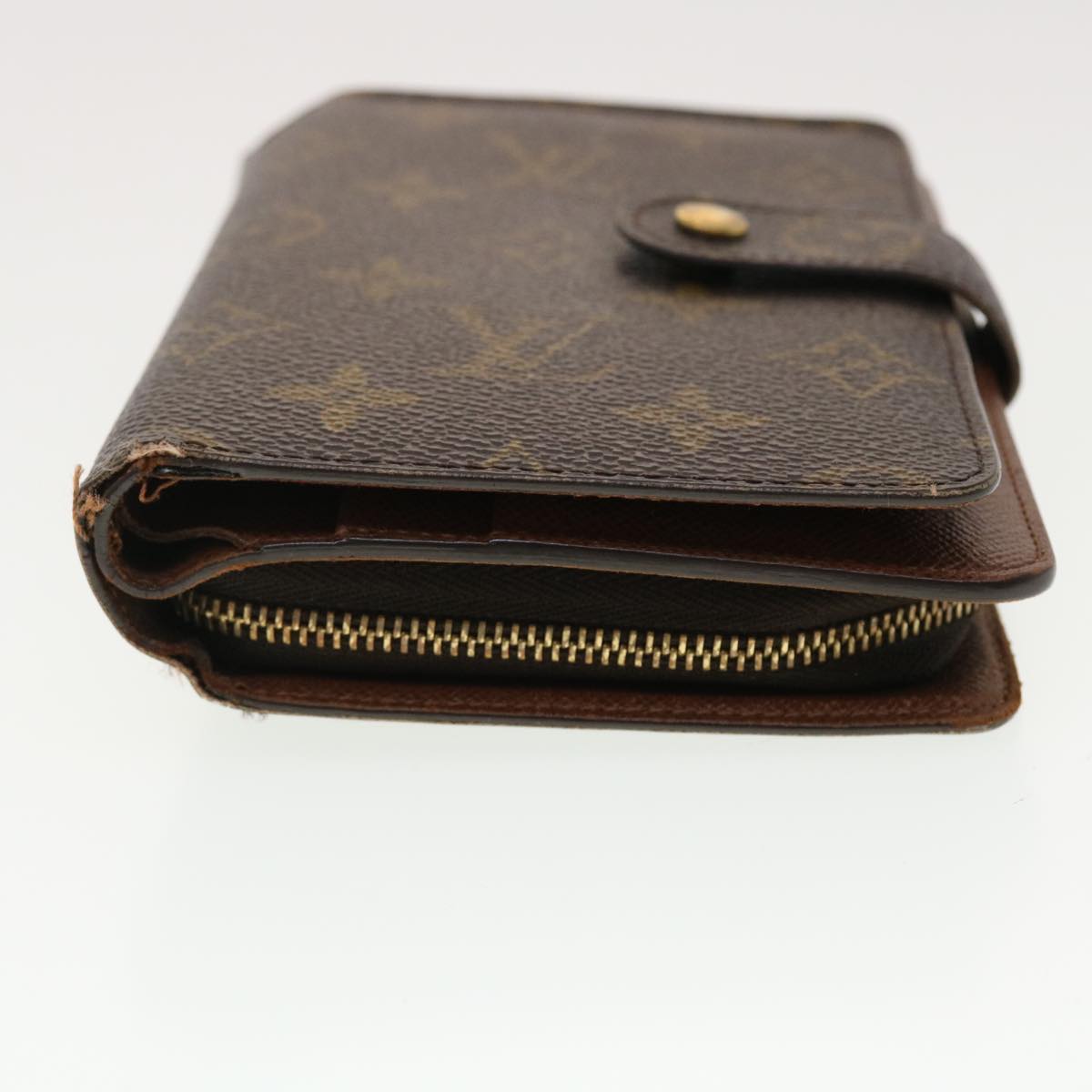 LOUIS VUITTON Monogram Porte Tresol Etui Papier Wallet M61202 LV Auth 40120