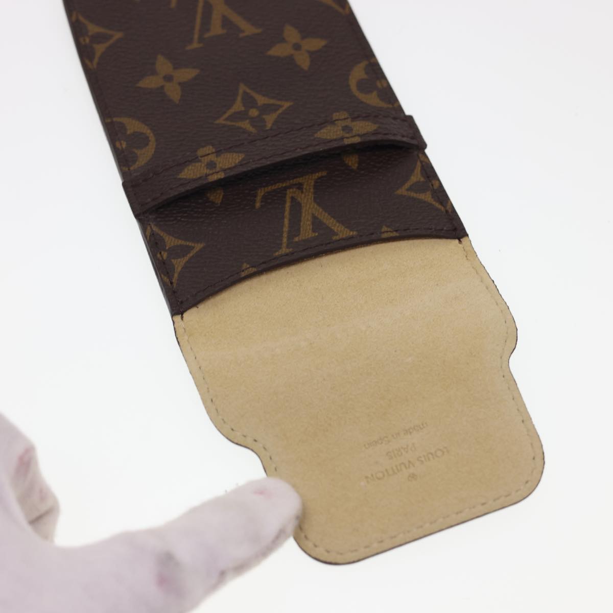 LOUIS VUITTON Monogram Smartphone Soft Case M60373 LV Auth 40123